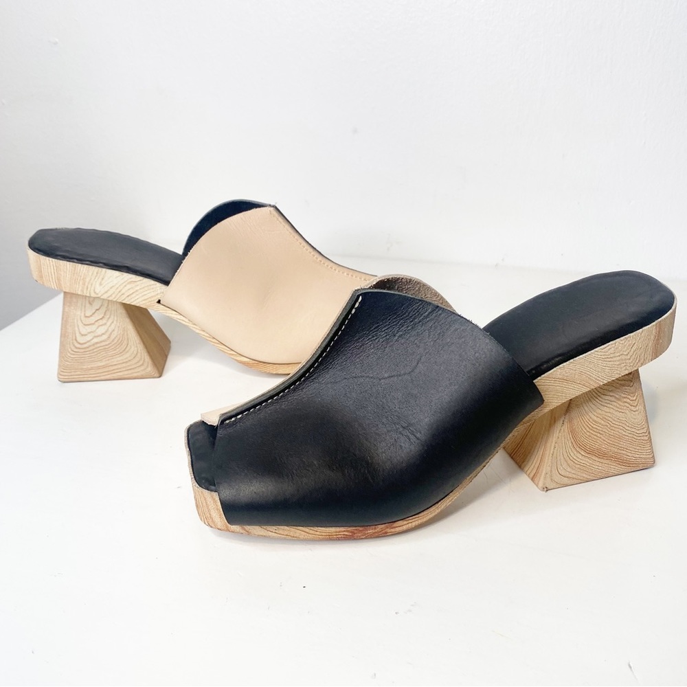 Hilos | Grace - Yin & Yang Mule Clog